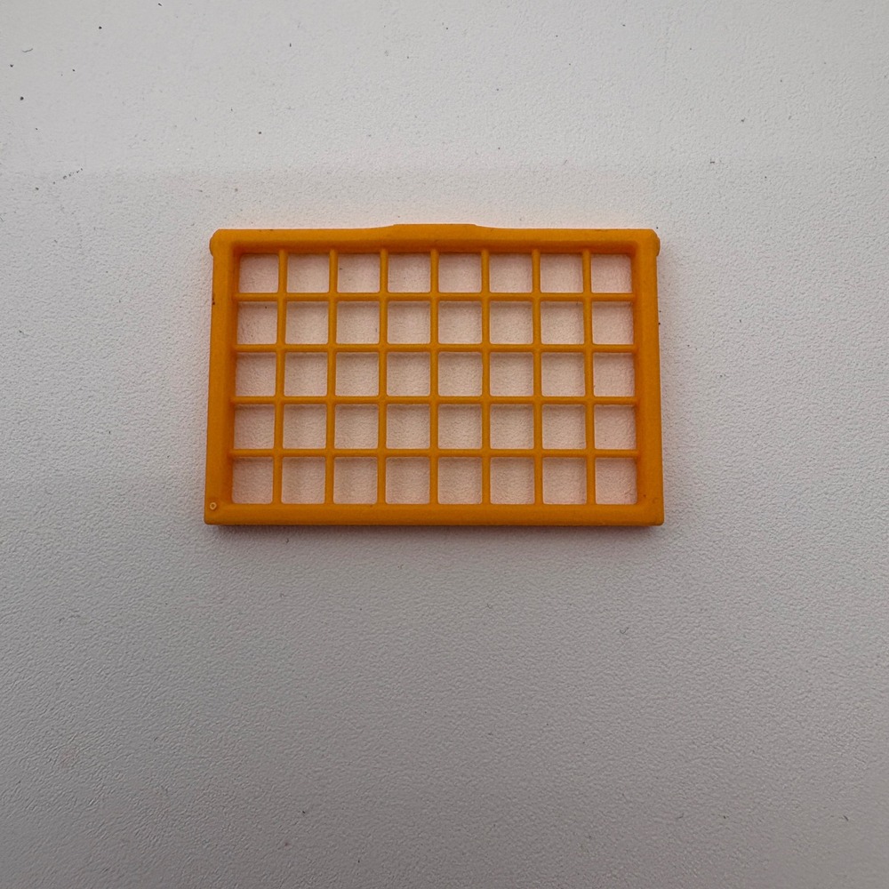 Playmobil Orange Plastic‎ Miniature Crate Side Window Grate vet pet clinic farm